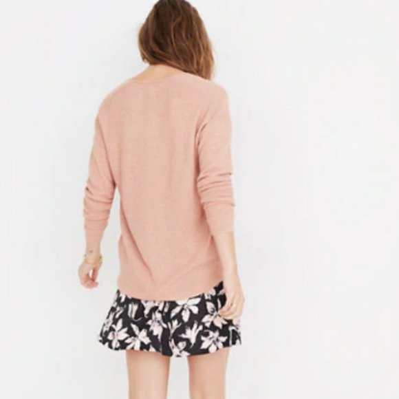 NWT Madewell Kimball Pullover Sweater Rose XS - Picture 5 of 7